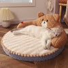 Cat Cozy Hug Bed — High Backrest Warm All-Season Washable Bed for Small & Medium Dogs