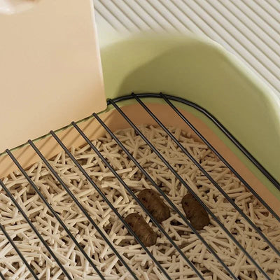 Pet Dog Toilet Portable Puppy Potty Tray Pet Litter Pan Dog Potty Pan Indoor Dog Potty Tray Puppy Training Tray Pet Accessories